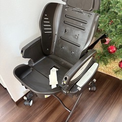 アップリカ　ハイローチェア　電動スイング　メランジグレーの画像