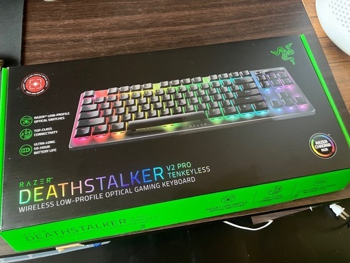 ゲーミングキーボード RAZER DEATHSTALKER V2PRO TENKEYLESS