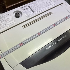 シャープ 洗濯機 4.5kg ES-GE4B-C 2018年製 川口 引取可の画像