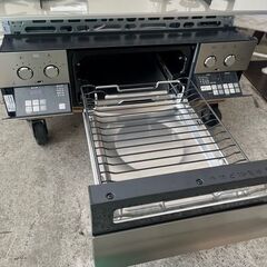 【武蔵小山店】 25年製 ノーリツ NORITZ ビルトイン ガス台 3口 ガスコンロ グリル 両面焼き 無水 新品 未使用 n3wu6pwap2ste 75cm キッチン 台所 家電 調理台 交換用 built-in range stand kitchen appliance N3WU6PWAP2STEの画像