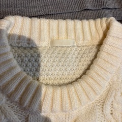 ニット　長袖　レディース　メンズの画像