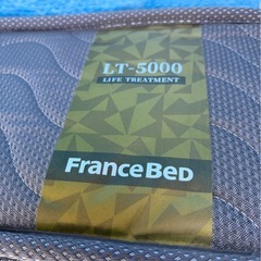 No.115  グレー　上質シングルマットレス　　とてもきれい中古の画像