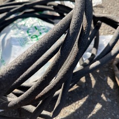 【あげます 無料】灌水ホース 現状渡しの画像