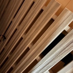 すのこ　ベッドフレームの画像