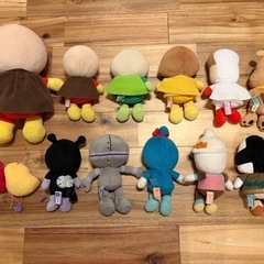 アンパンマン　ぬいぐるみセットの画像