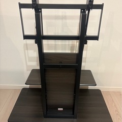 テレビスタンド　壁掛け風の画像