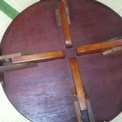 ちゃぶ台 折り畳み式 ローテーブルの画像