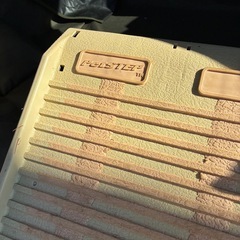 ペットを車に乗せるためのハシゴの画像