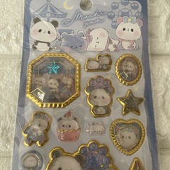 キラキラ宝石シールの画像