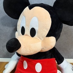 ディズニー ミッキーマウス 特大ぬいぐるみの画像