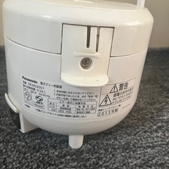 Panasonic 炊飯器 3合炊きの画像