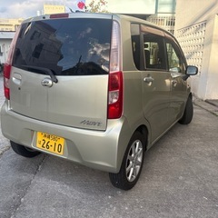 🍀🚗✨ 走行距離短いかわいいムーヴ出しました♡ ✨🚗🍀 💛 車検たっぷり2年付き！ 　💛 総額そのまま → 15万円✨ 　（追加費用なし🎀）の画像