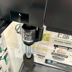 短期間使用のため美品　GEX デュアルクリーン600 上部フィルターセット MARINA 600 BKSの画像
