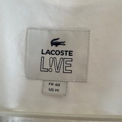 【men's】ラコステワイシャツの画像