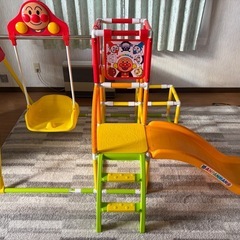 アンパンマン　うちの子天才 カンタン折りたたみ！ブランコパークDXの画像