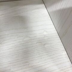 ＼家具＊家電のお店／ 【ｼﾞｬﾝｸﾞﾙｼﾞｬﾝｸﾞﾙ石川金沢店】食器棚 ﾎﾜｲﾄ/木目調   W(幅)60×D(奥行き)30×H(高さ)90cmの画像