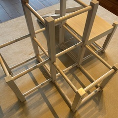 木製ジャングルジムの画像