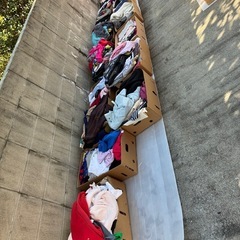 自宅フリーマーケット開催中の画像