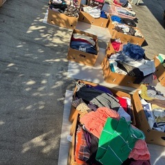 自宅フリーマーケット開催中の画像