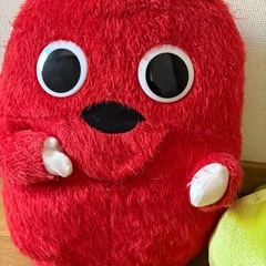 ガチャピン ムック 寝そべりぬいぐるみの画像