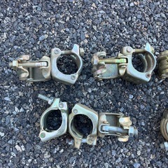 単管クランプ　6個セット　48.6の画像