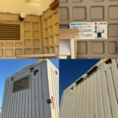 仮設トイレ　ヒノレット 中古　稼働品　の画像