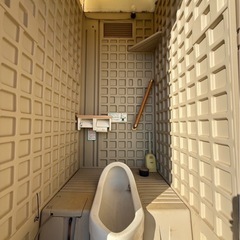 仮設トイレ　ヒノレット 中古　稼働品　の画像