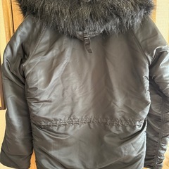 アルファーインダストリーALPHA INDUSTRIES ブラックN-3Bの画像