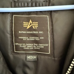 アルファーインダストリーALPHA INDUSTRIES ブラックN-3Bの画像