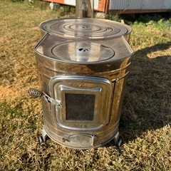 ストーブ　薪ストーブ　焚火　中古の画像