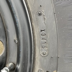 200系ハイエース バン　純正タイヤセット　4本　の画像