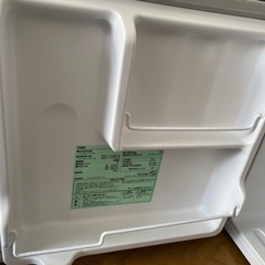 冷蔵庫 46L 小型 セカンド冷蔵庫 選べる左右開き対応　幅47cm アイリスオーヤマPRC-B051D-B ブラックの画像