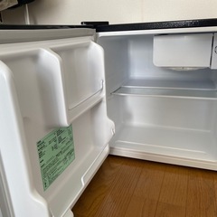 冷蔵庫 46L 小型 セカンド冷蔵庫 選べる左右開き対応　幅47cm アイリスオーヤマPRC-B051D-B ブラックの画像