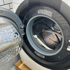 2022年製シャープドラム式洗濯機の画像