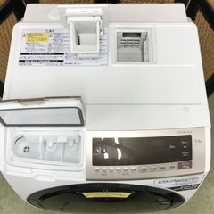【超最安値】💎2020年購入HITACHIドラム式洗濯乾燥機　11kg　BD-SV110E 配達無料の画像
