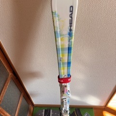 HEAD SUPER SHAPE スキー板　137㎝　ジュニア用の画像