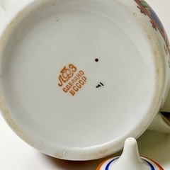 レア ロモノーソフ ソースポット ティーポット LFZ 旧ソ連　アンティークの画像