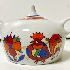 レア ロモノーソフ ソースポット ティーポット LFZ 旧ソ連　アンティークの画像