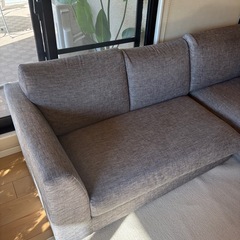 L字ソファの画像