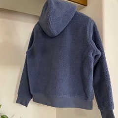 UNIQLO 防風ブロックテックフリースボアパーカ⭐︎寒い日に⭕️の画像