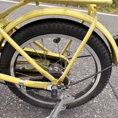 子供用16インチ自転車の画像