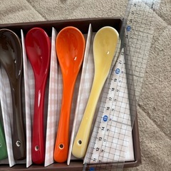 陶製スプーンセット5本の画像