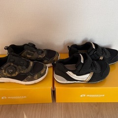 ムーンスター子供スニーカーの画像