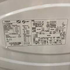 取りに来れる方限定！AQUA(アクア)のドラム式洗濯機です！の画像