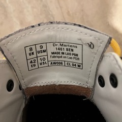 ドクターマーチン1461ホワイト　28.0cmの画像