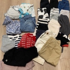 80から100  　男の子服　ダンボールいっぱいでの画像