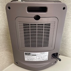 山善加湿機能付きセラミックファンヒーター
の画像