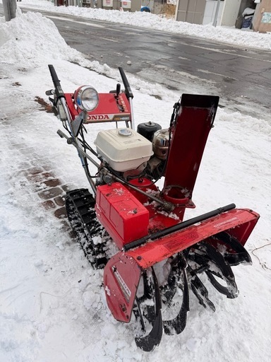 除雪機　HONDA HS80