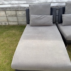 ニトリ　カウチソファーの画像