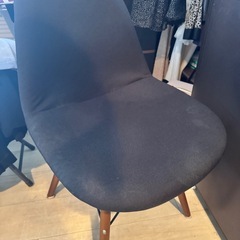 ダイニングチェア黒2脚（12/14まで）の画像